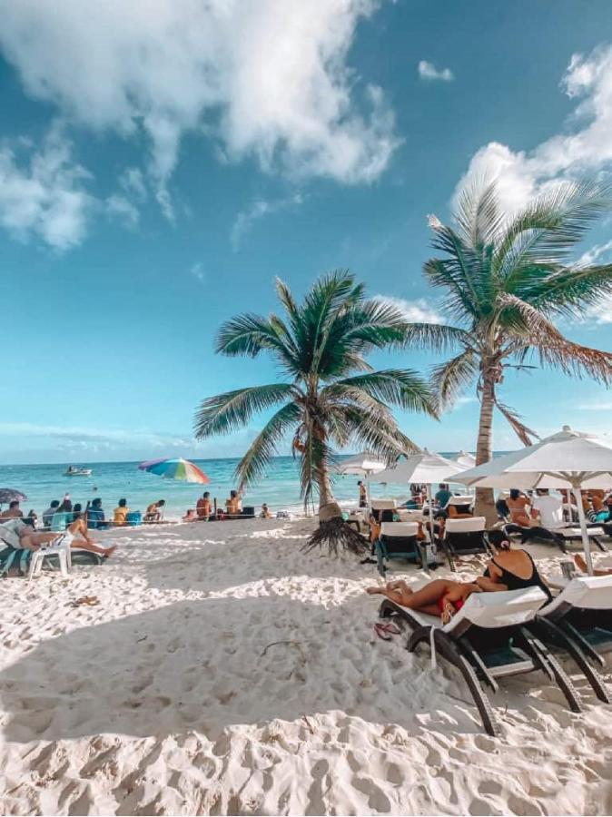Papagayo Hotel Boutique Playa del Carmen Buitenkant foto Beach in Cancun