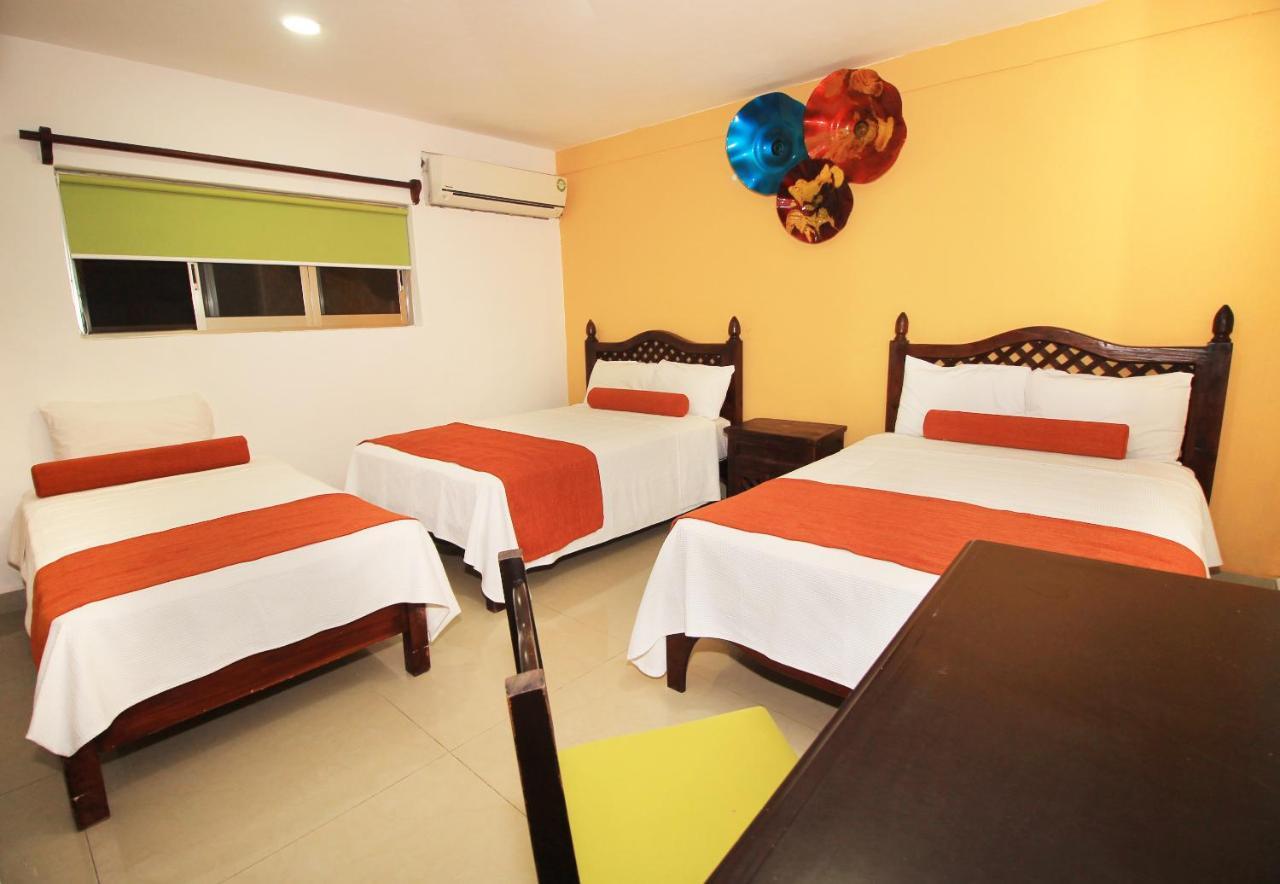 Papagayo Hotel Boutique Playa del Carmen Buitenkant foto
