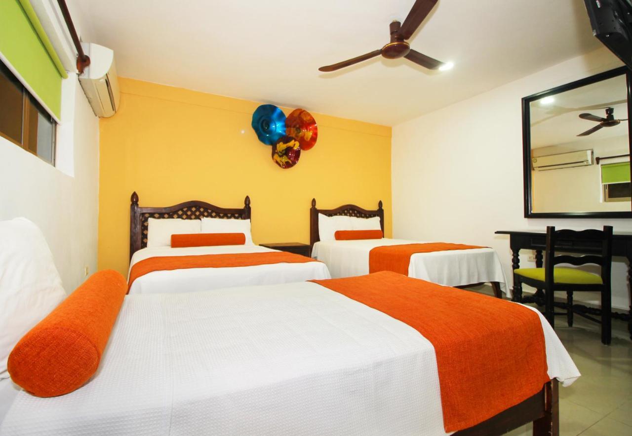 Papagayo Hotel Boutique Playa del Carmen Buitenkant foto